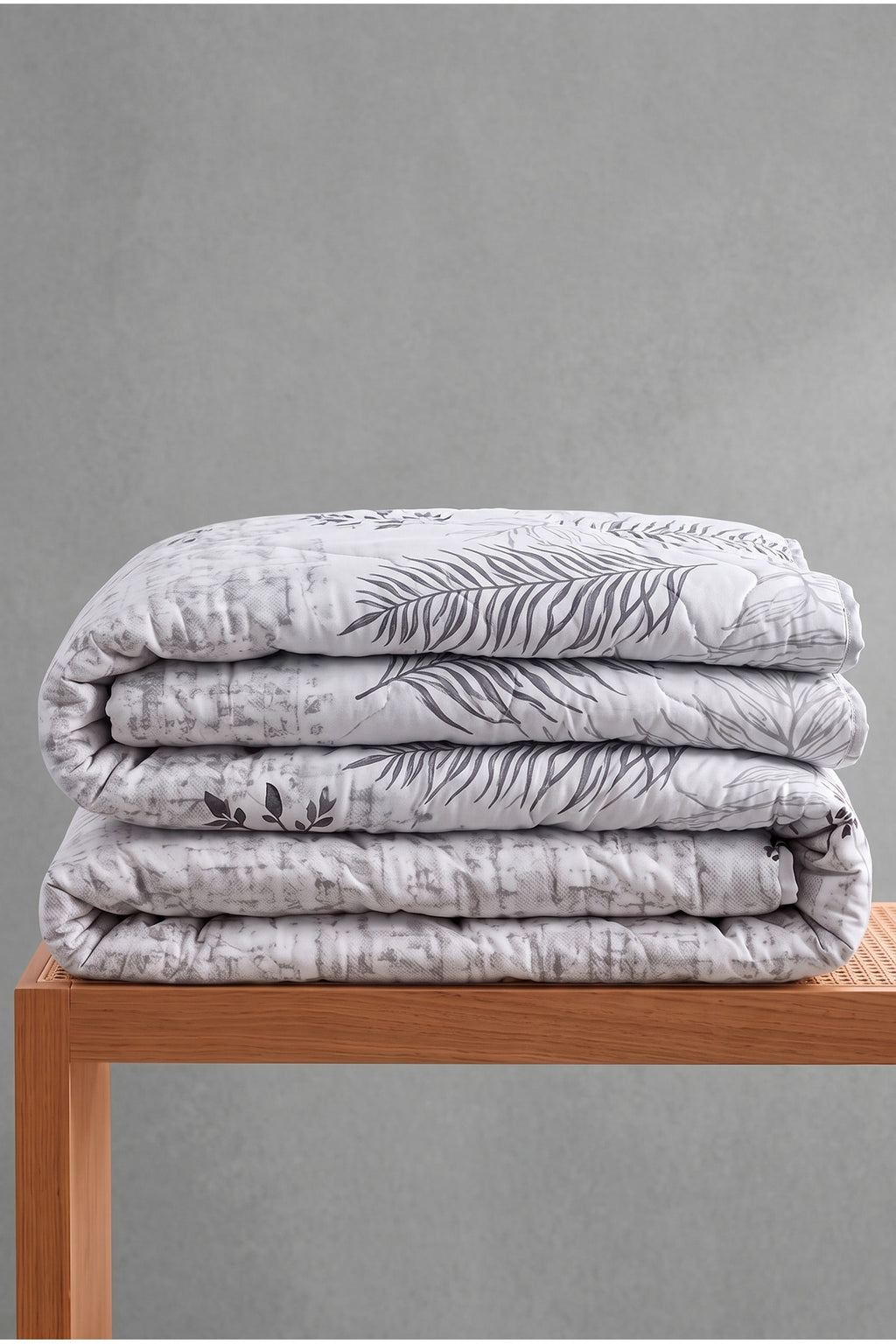 Kapitoneli Çift Kişilik Desenli Pike - Yatak Örtüsü Takımı 200x230 cm - 2 Adet Yastık Kılıflı