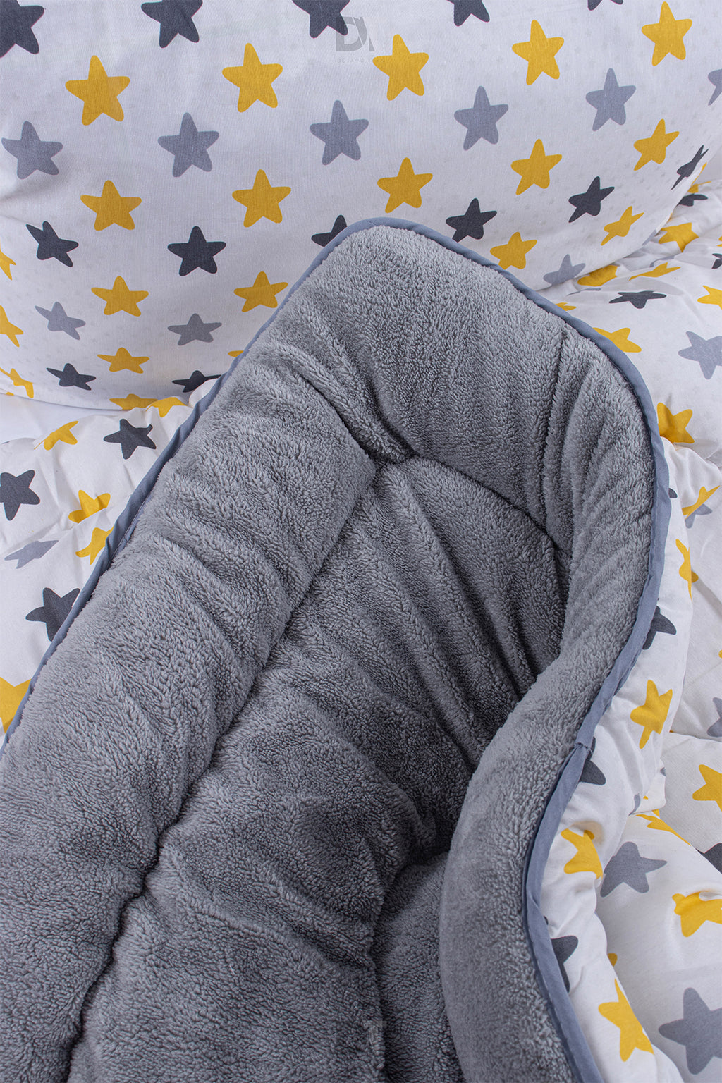 Tek Kişilik Welsoft Yorgan +Yastık Kılıfı Seti | Yıldız Desenli Çift Taraflı Yorgan Takımı